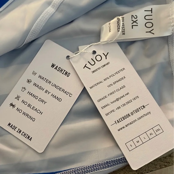 TUOY Men's Padded Compression Shirt Protective Shirt Rib Chest Protector - Picture 8 of 8